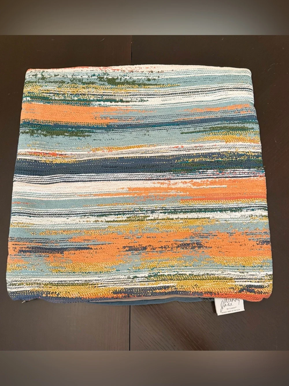 Wendy Jane By Gabby Summer Classics Indoor/Outdoor Pillow Shams Set of 2 18”x18”